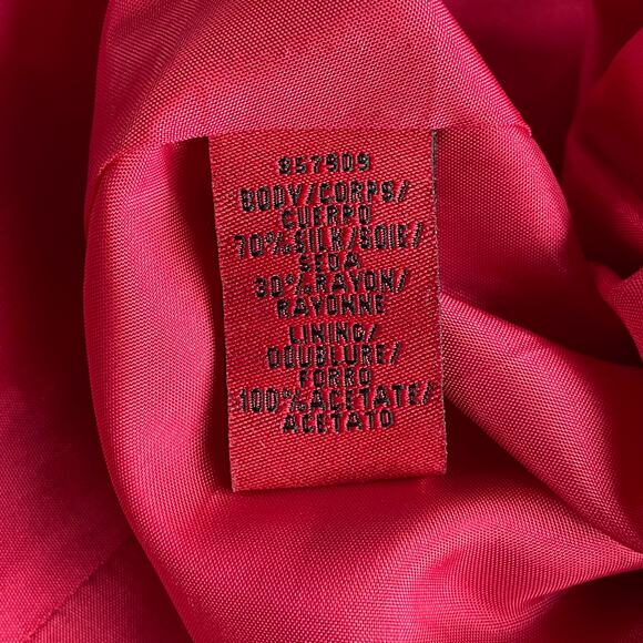 🔥Y2K JS Collection Silk Abstract Rose Romantic Party Evening Gala Mermaid Dress - Picture 16 of 17